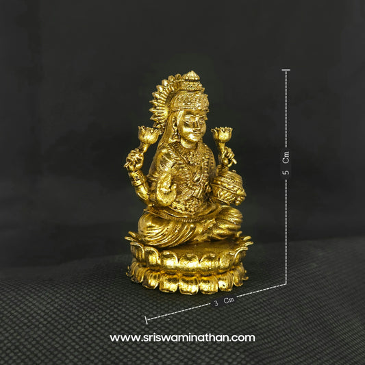 1.75" Lakshmi with treasure pot