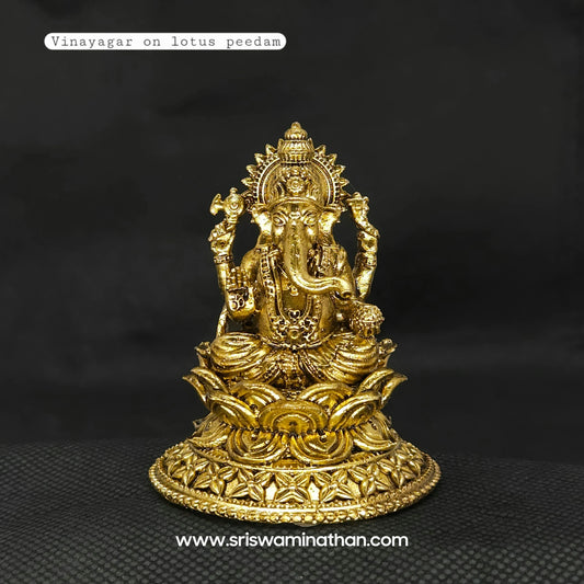 Ganesha on Lotus