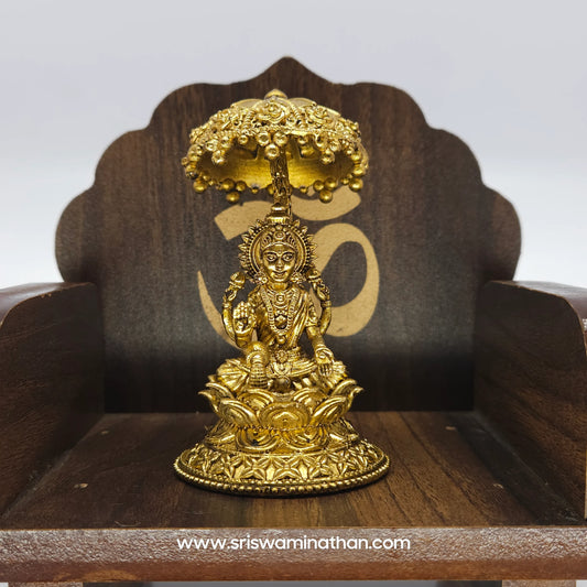 Kudai Lakshmi Vigraham - Premium 3D Craft